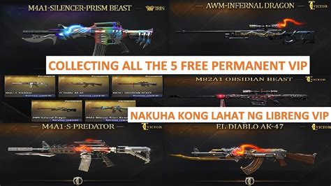 free acc in crossfire 2024|COLLECTING ALL THE 5 FREE PERMANENT VIP IN .
